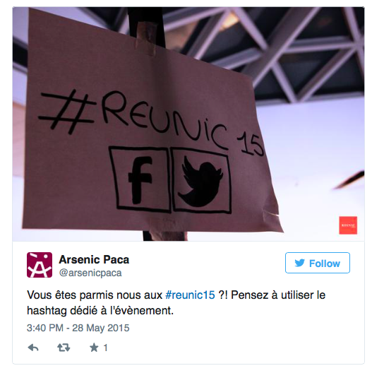 #REUNIC15 : l’histoire des REUNIC15 par les réseaux sociaux