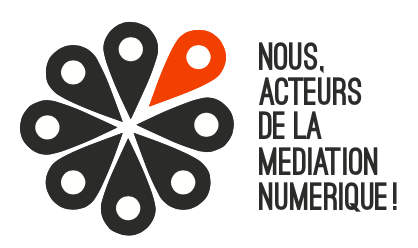 Logo des acteurs de la médiation numérique.